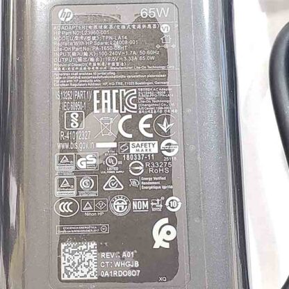 HP 19.5V 3.33A 65W 4.5mm Schlank Adapter Netzteil – Bild 2