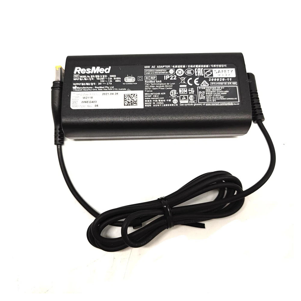 Resmed 24V 2.71A 65W Adapter Netzteil
