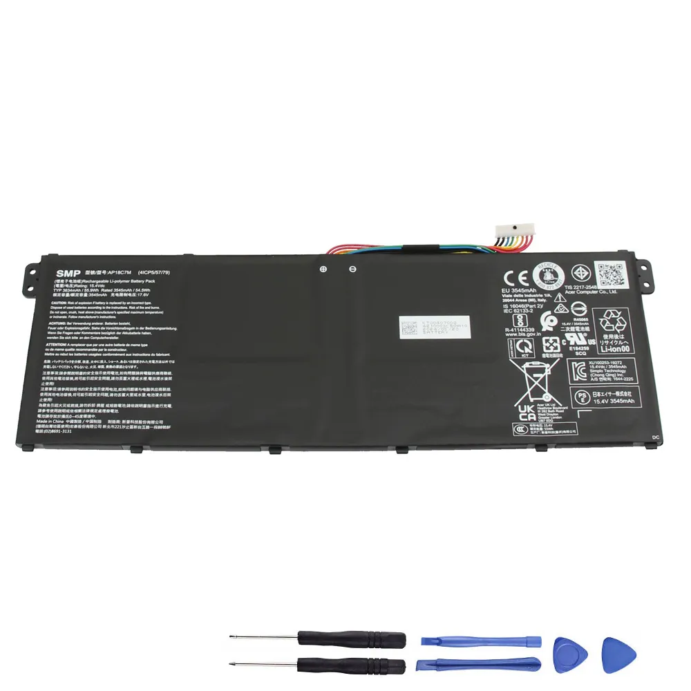 55.9Wh Acer AP18C7M Akku Battery