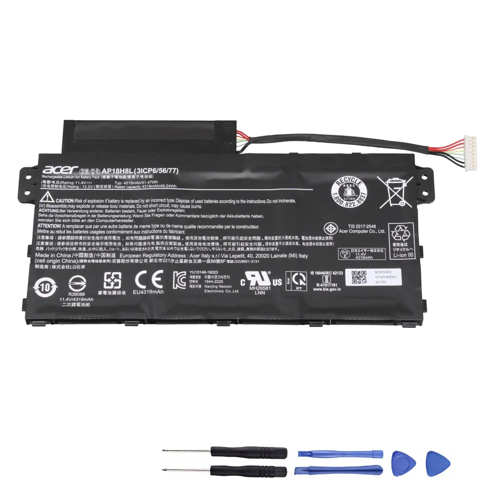 51.5Wh Acer AP18H8L Akku Battery
