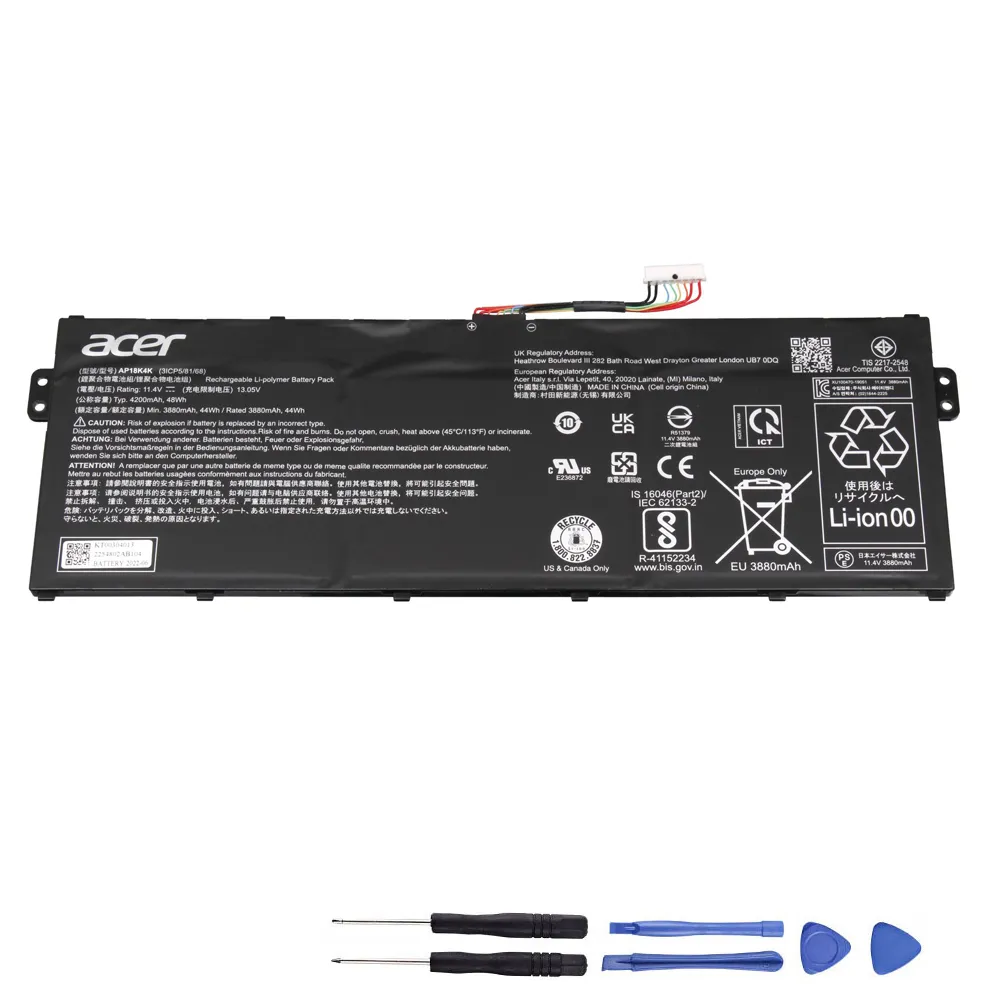 48Wh Acer AP18K4K Akku Battery