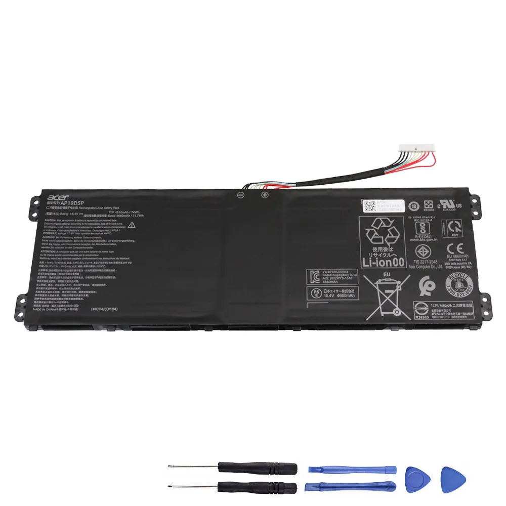 74Wh Acer AP19D5P Akku Battery