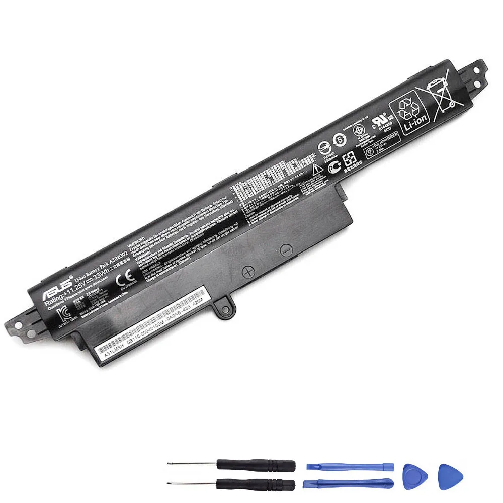 33Wh Asus A31N1302 Akku Battery