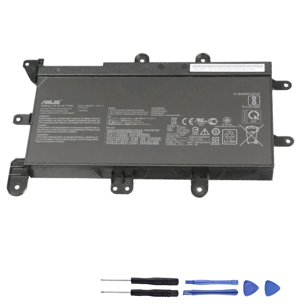 71Wh Asus A42N1713 Akku Battery