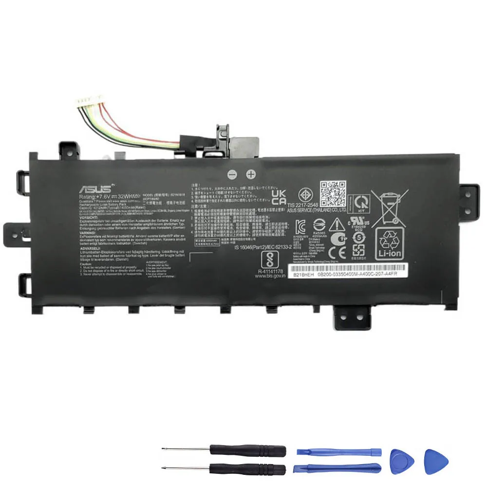 32Wh Asus B21N1818 Akku Battery