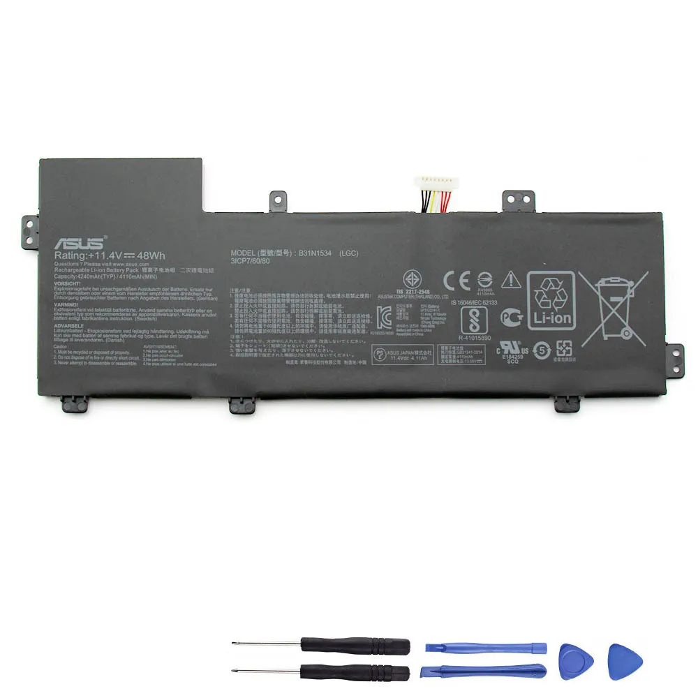 48Wh Asus B31N1534 Akku Battery
