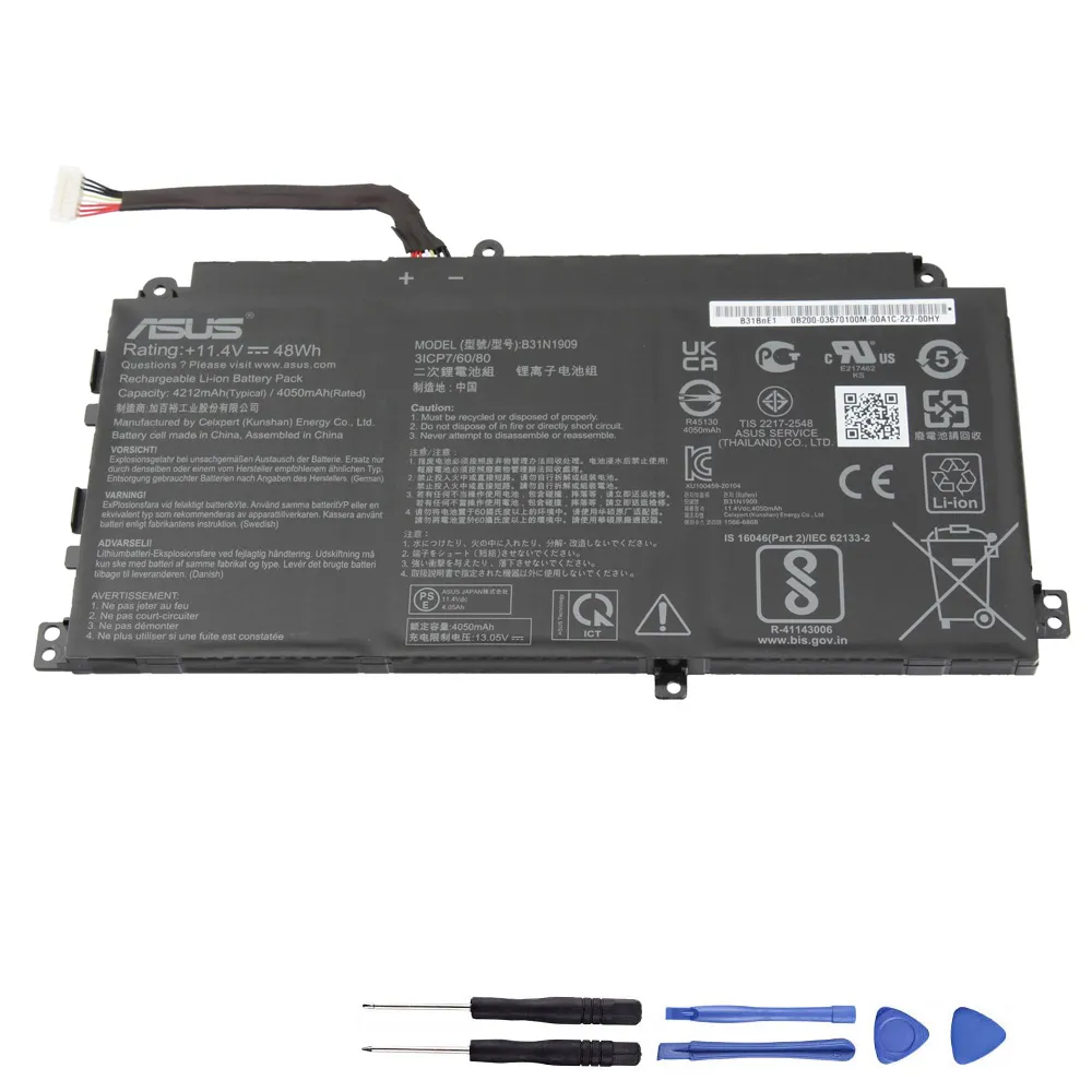 48Wh Asus B31N1909 Akku Battery