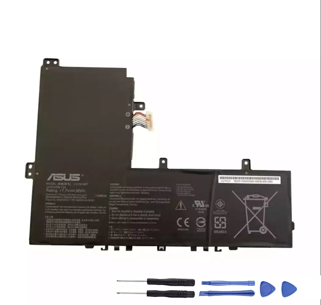 38Wh Asus C21N1807 Akku Battery
