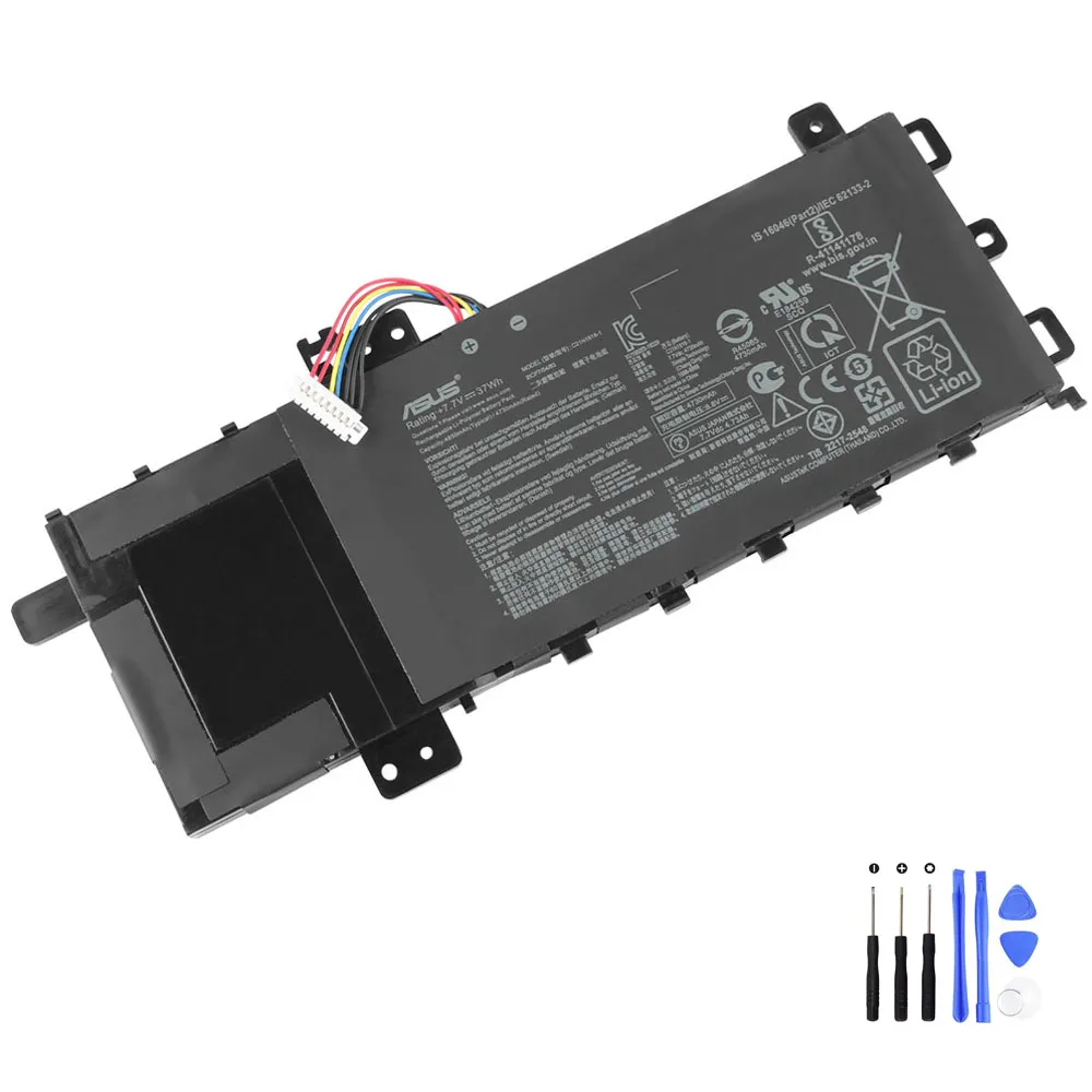 37Wh Asus C21N1818-1 Akku Battery – Bild 2