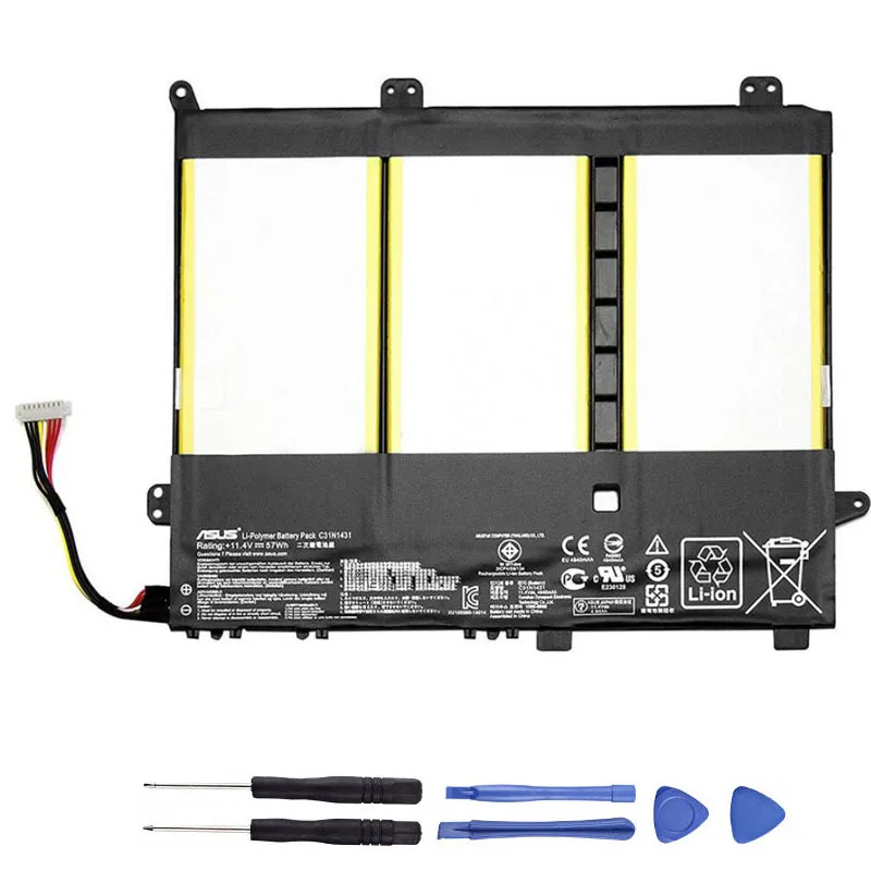57Wh Asus C31N1431 Akku Battery