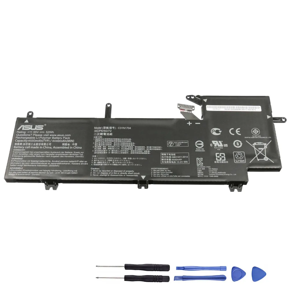 52Wh Asus C31N1704 Akku Battery