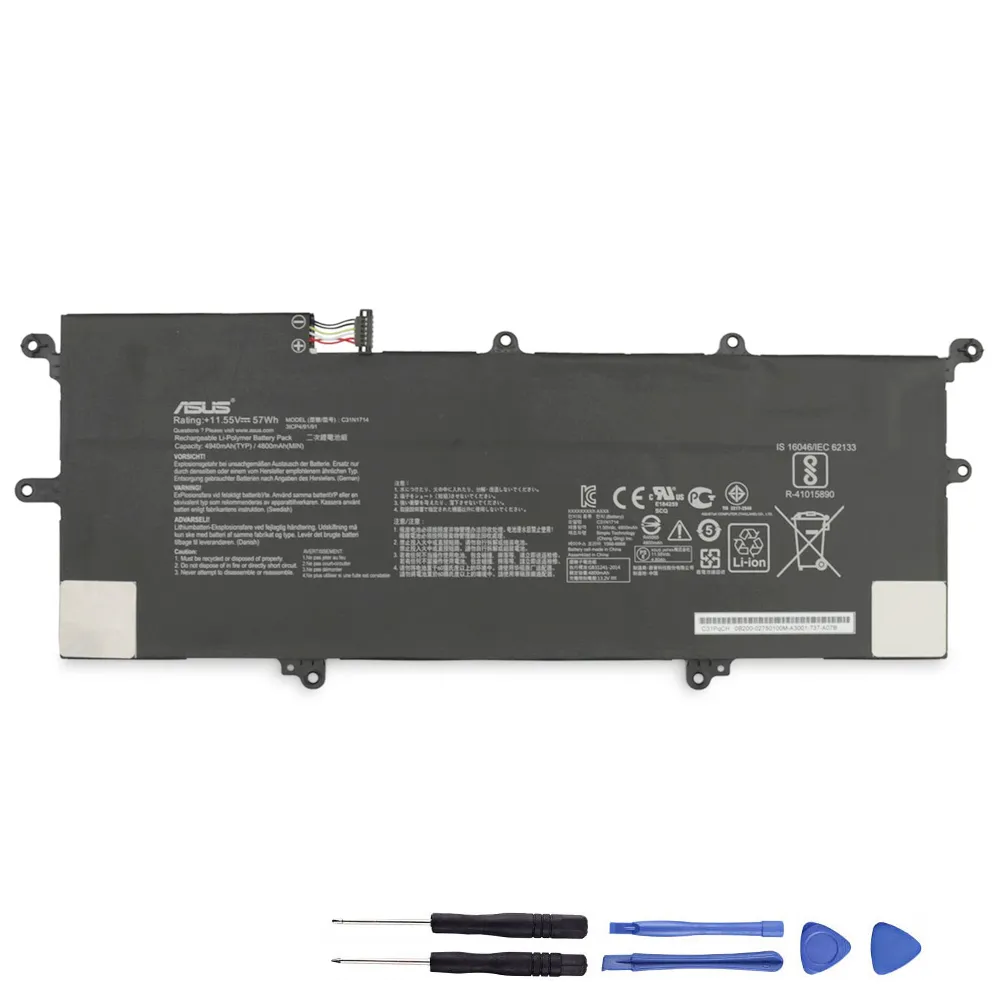 57Wh Asus C31N1714 Akku Battery