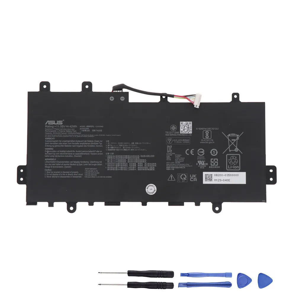 42Wh Asus C31N1845 Akku Battery
