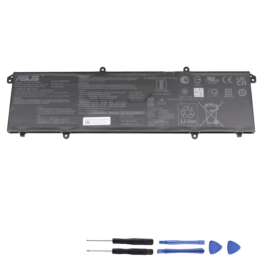 63Wh Asus C31N2019-1 Akku Battery