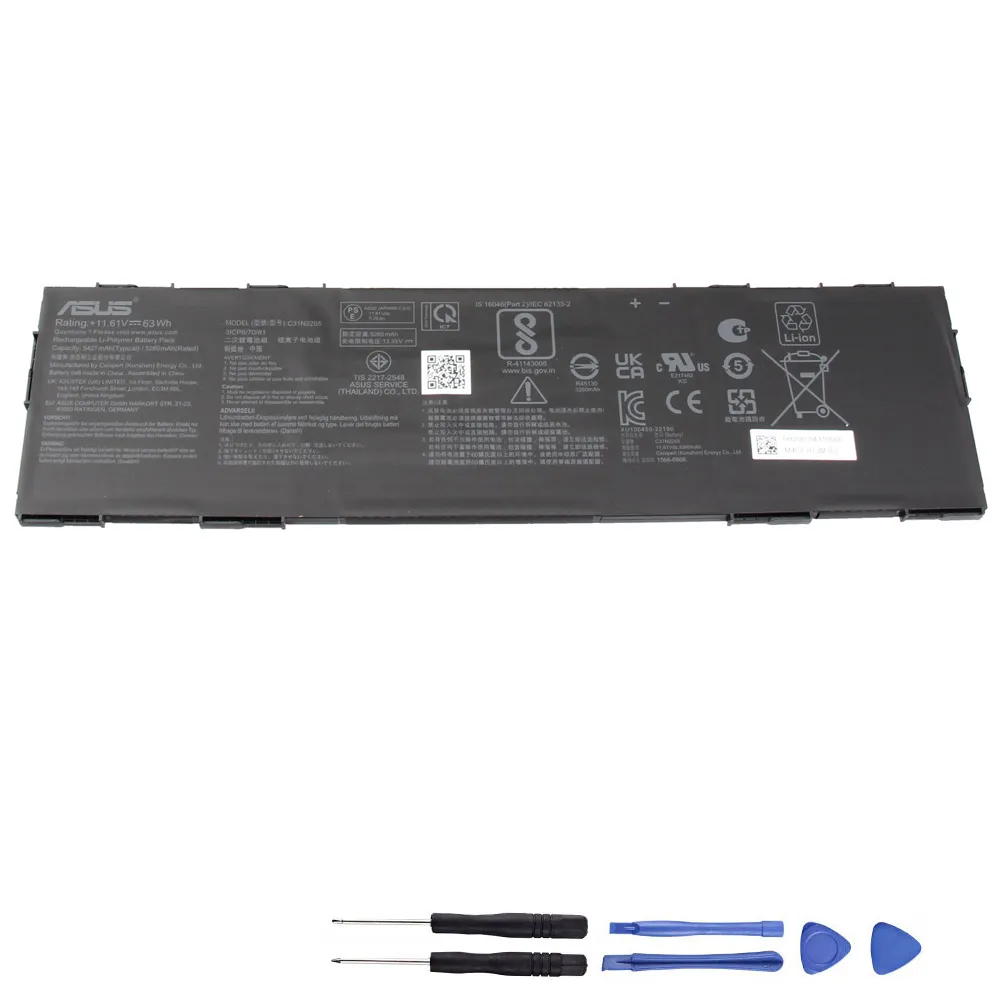 63Wh Asus C31N2205 Akku Battery