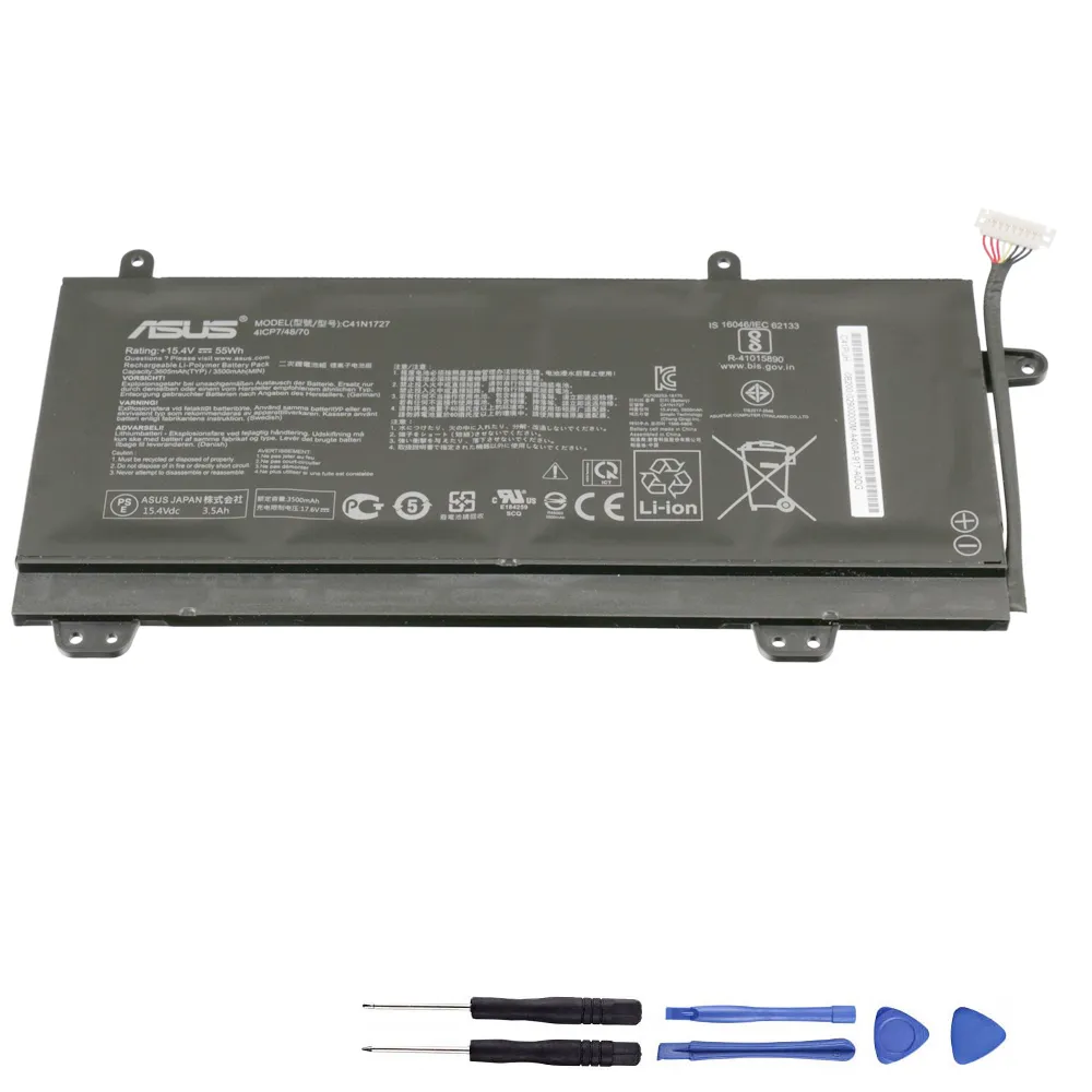 55Wh Asus C41N1727 Akku Battery