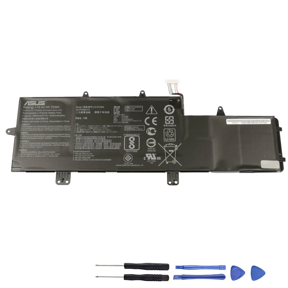 70Wh Asus C41N1804 Akku Battery