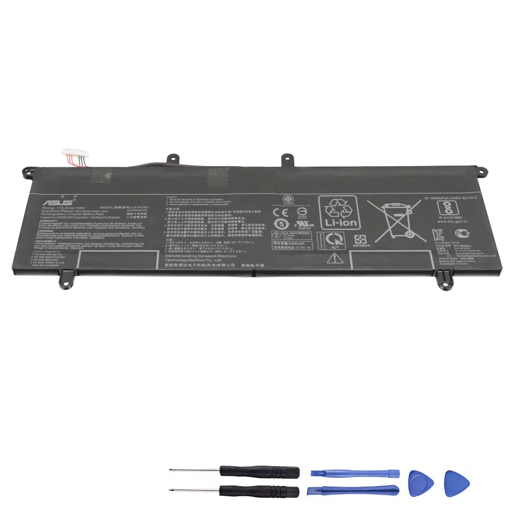 70Wh Asus C41N1901 Akku Battery