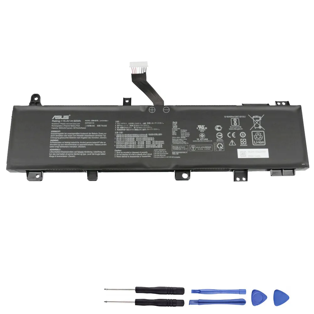 90Wh Asus C41N1906-1 Akku Battery