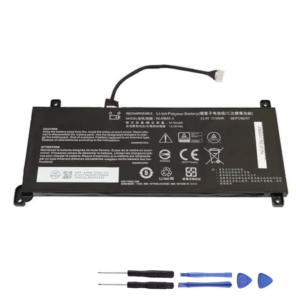 36Wh Clevo NL40BAT-3 Akku Battery