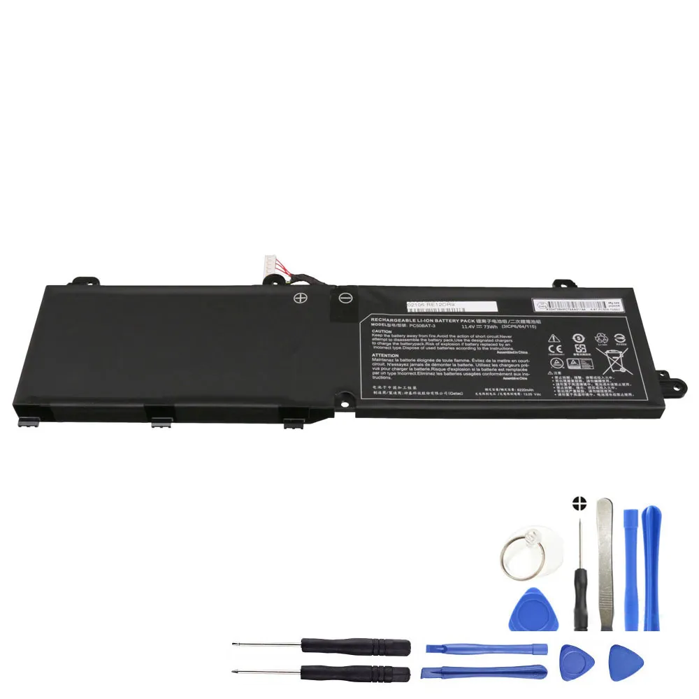 73Wh Clevo PC50BAT-3 Akku Battery