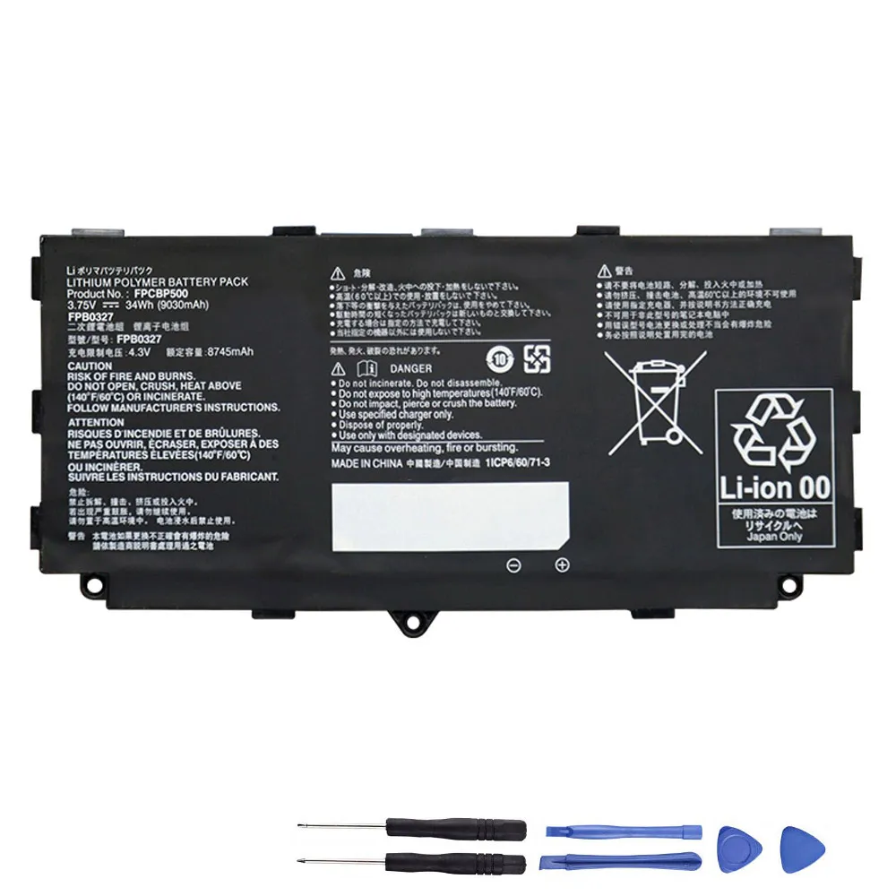 34Wh Fujitsu FPCBP500 Akku Battery