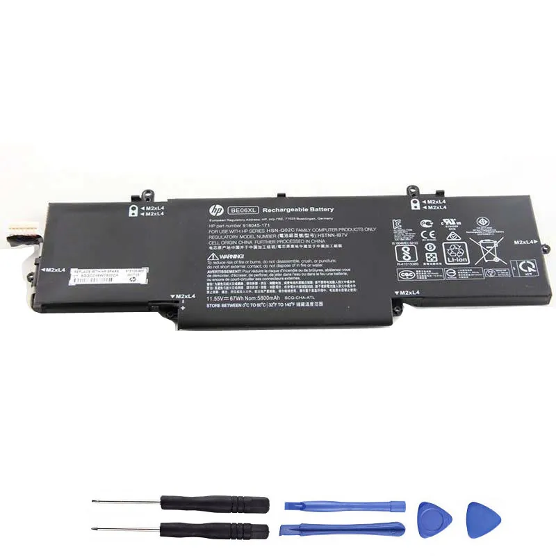 59Wh HP BE06XL Akku Battery