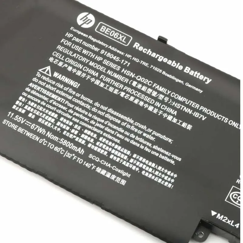 59Wh HP BE06XL Akku Battery – Bild 2
