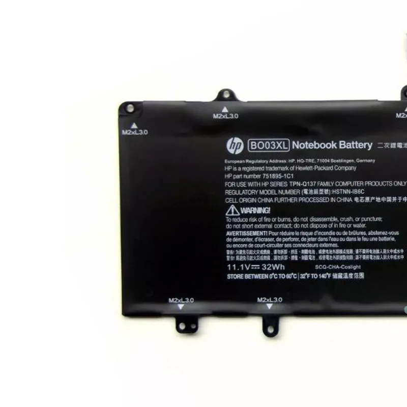 32Wh HP BO03XL Akku Battery – Bild 2