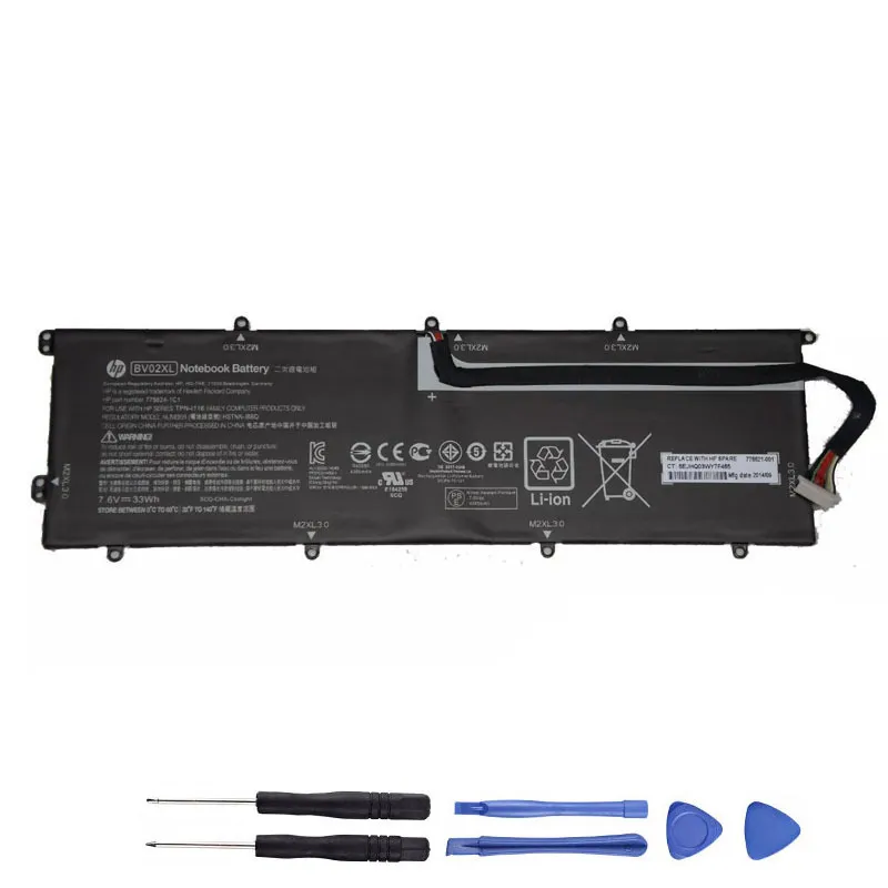 33Wh HP BV02XL Akku Battery