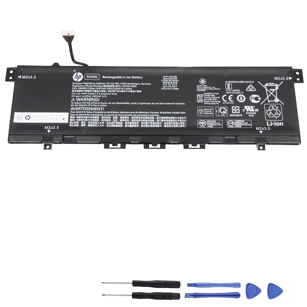 53.2Wh HP KC04XL Akku Battery