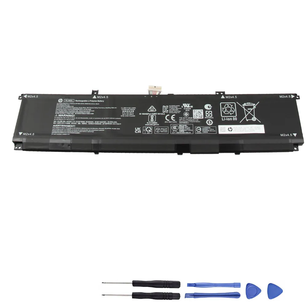 83.22Wh HP KL06XL Akku Battery