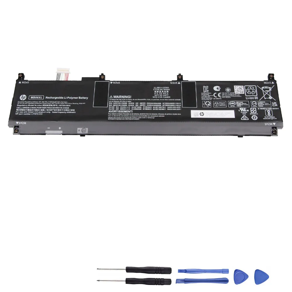 83Wh HP MB06XL Akku Battery