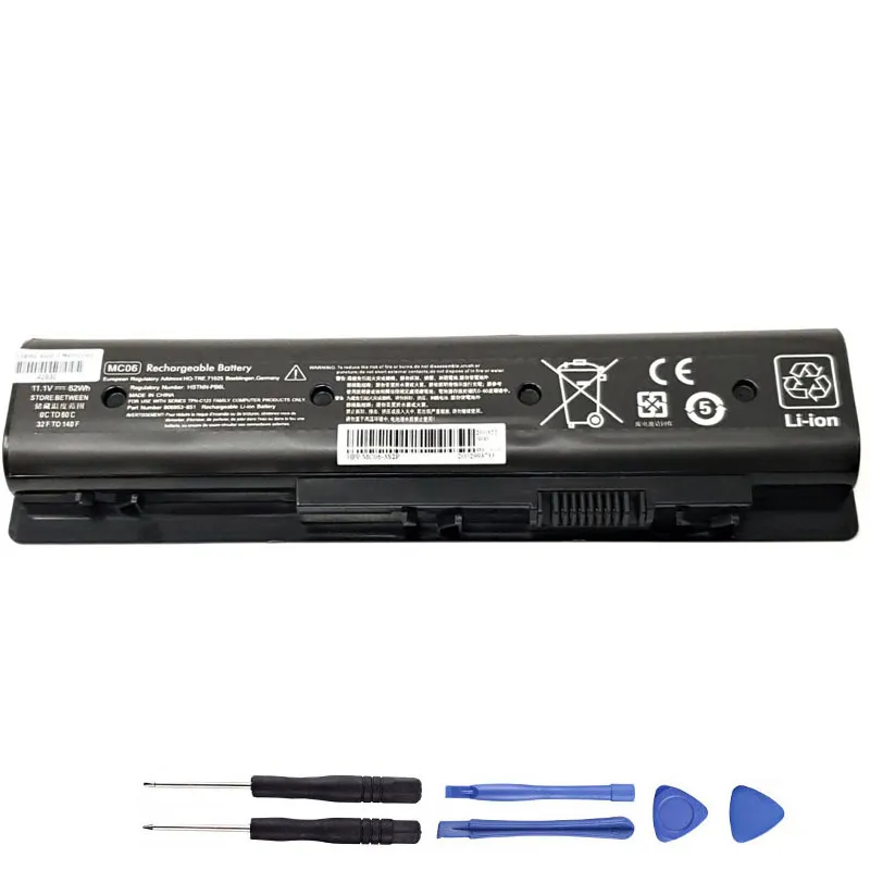 62Wh HP MC06 Akku Battery