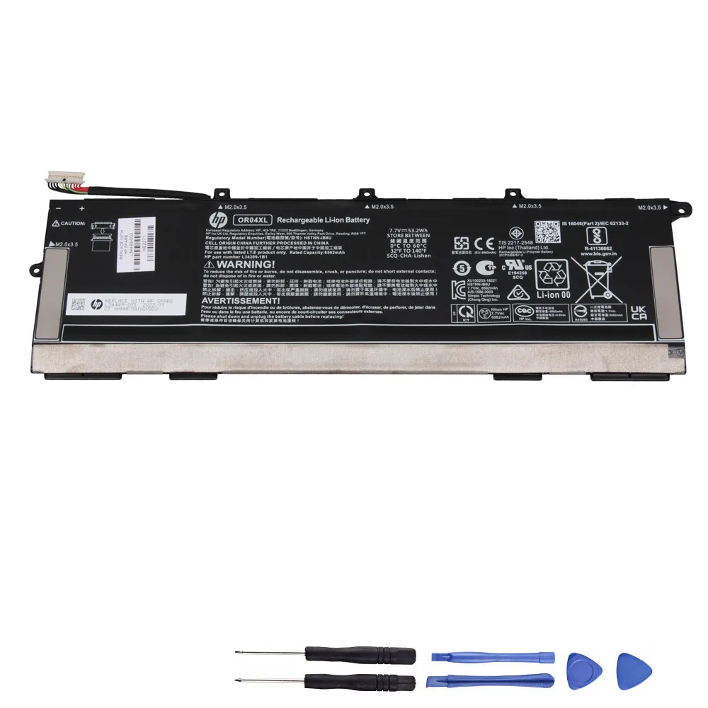 53.2Wh HP OR04XL Akku Battery