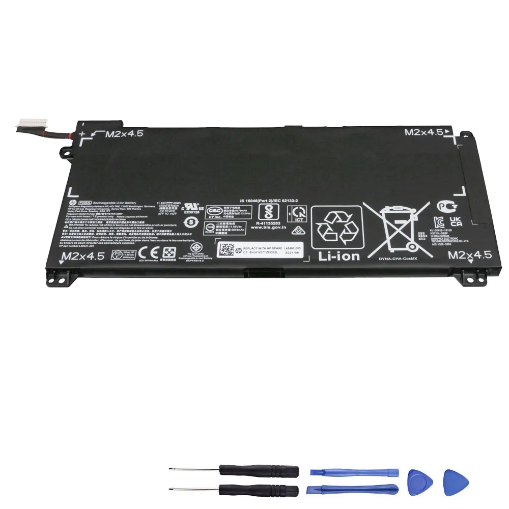 69Wh HP PG06XL Akku Battery