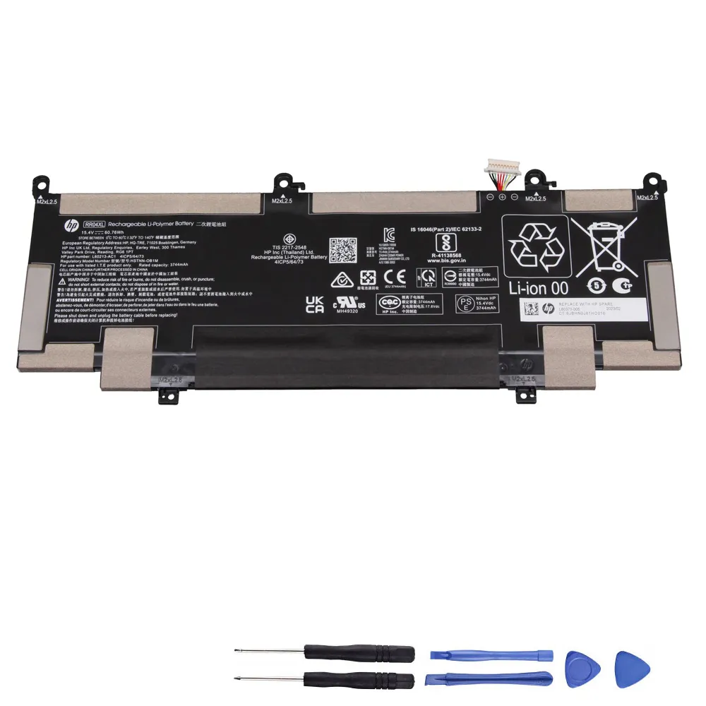 60.76Wh HP RR04XL Akku Battery