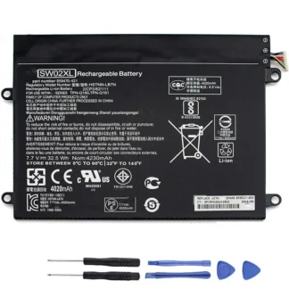 32.5Wh HP SW02XL Akku Battery