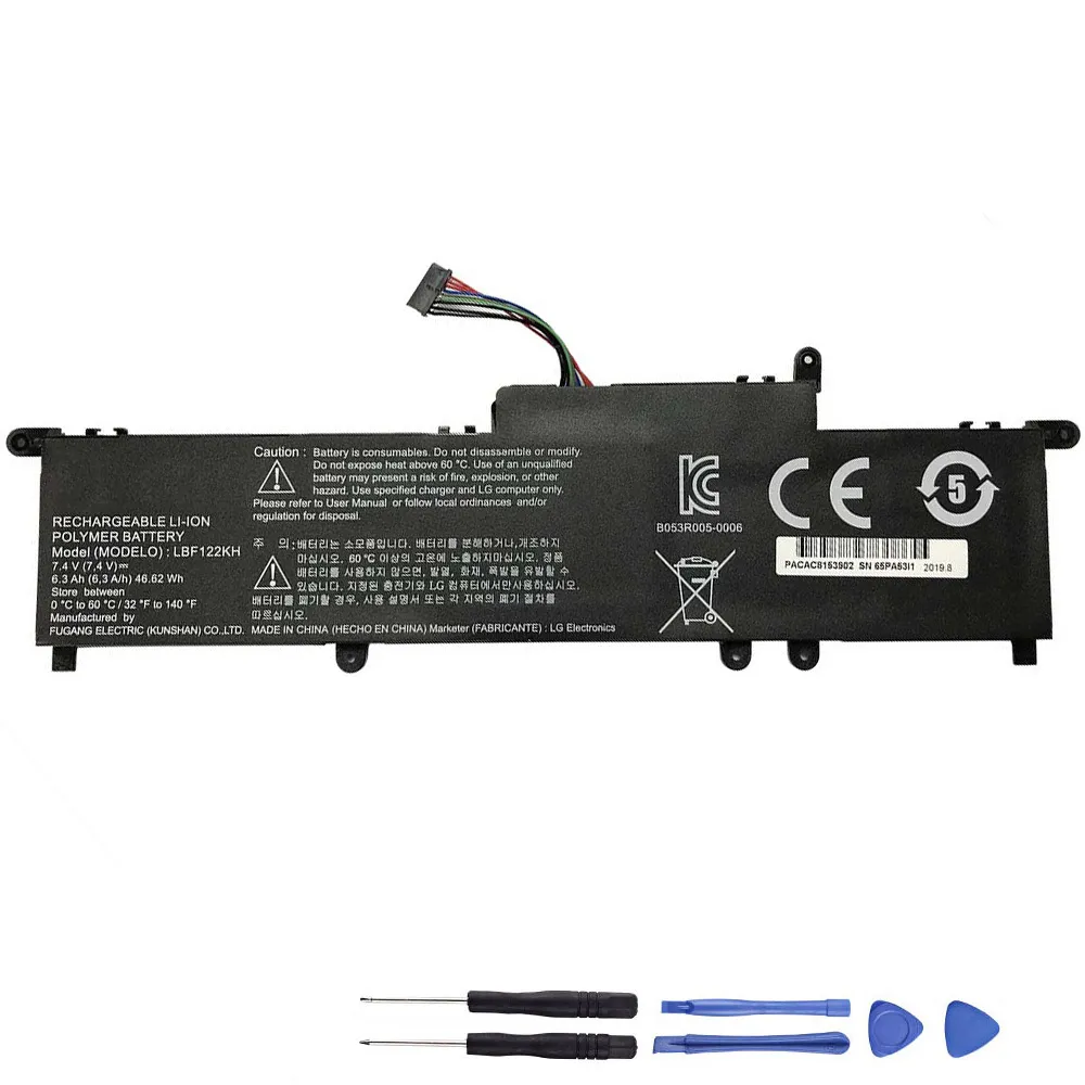 46.62Wh LG LBF122KH Akku Battery