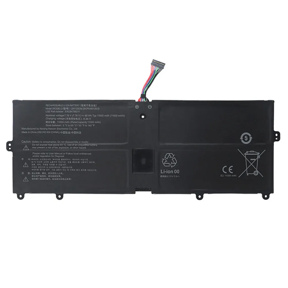 90Wh LG LBY122CM Akku Battery – Bild 2