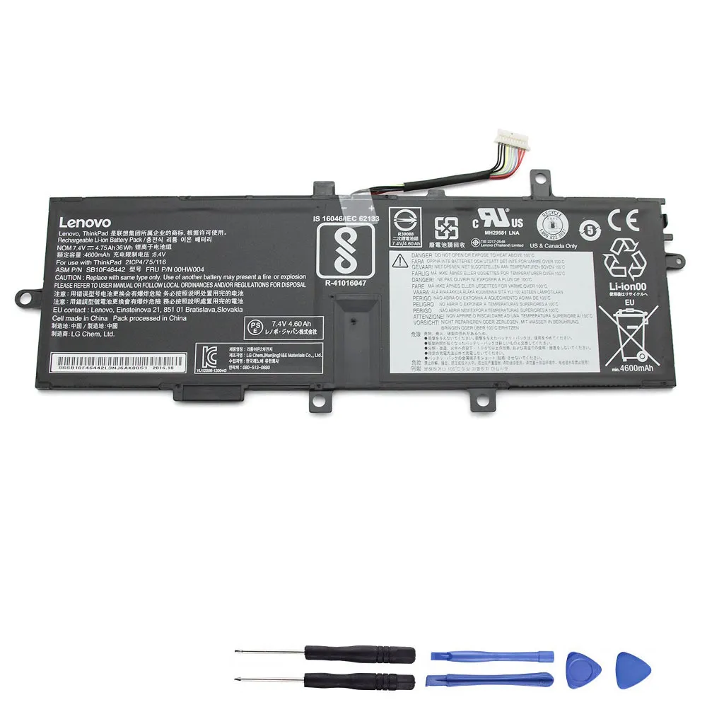 36Wh Lenovo 00HW004 Akku Battery