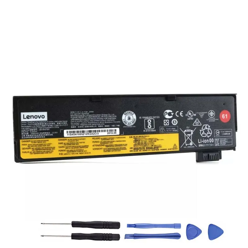 24Wh Lenovo 01AV423 61 Akku Battery