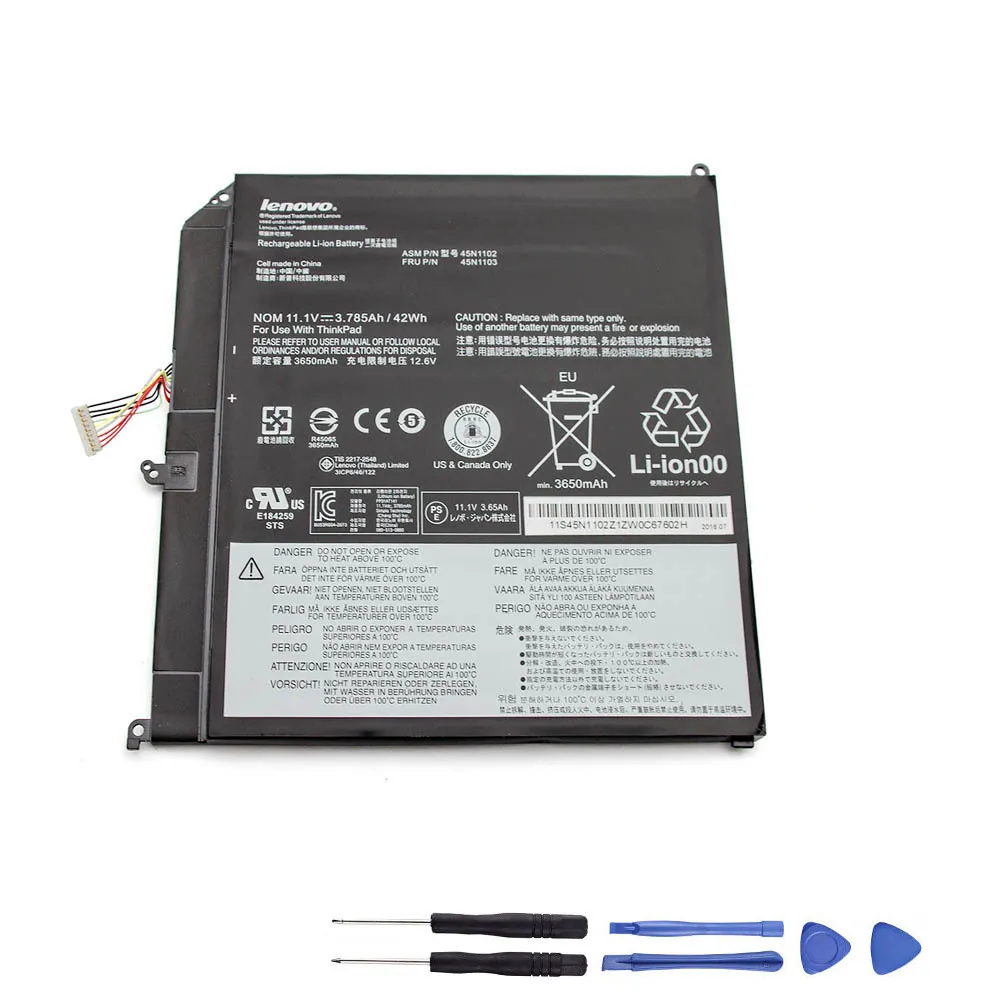 42Wh Lenovo 45N1102 Akku Battery