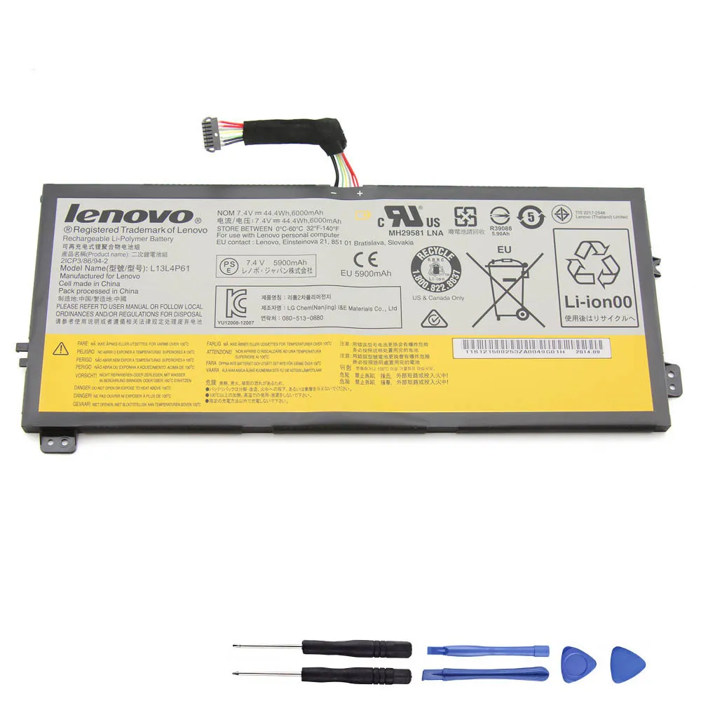 44.4Wh Lenovo L13M4P61 Akku Battery