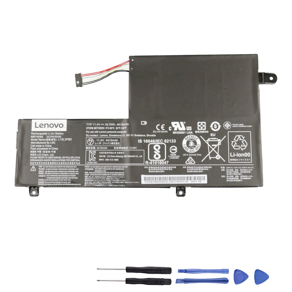 52.5Wh Lenovo L15L3PB0 A Akku Battery