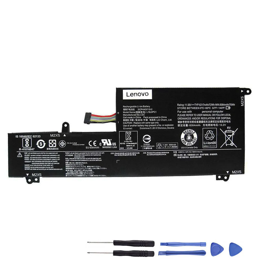 72Wh Lenovo L16M6PC1 Akku Battery