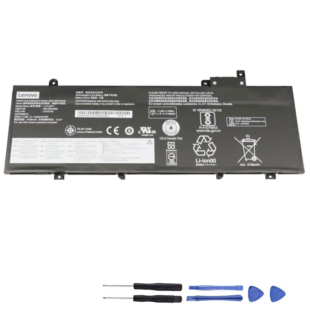 57Wh Lenovo L17L3P71 Akku Battery