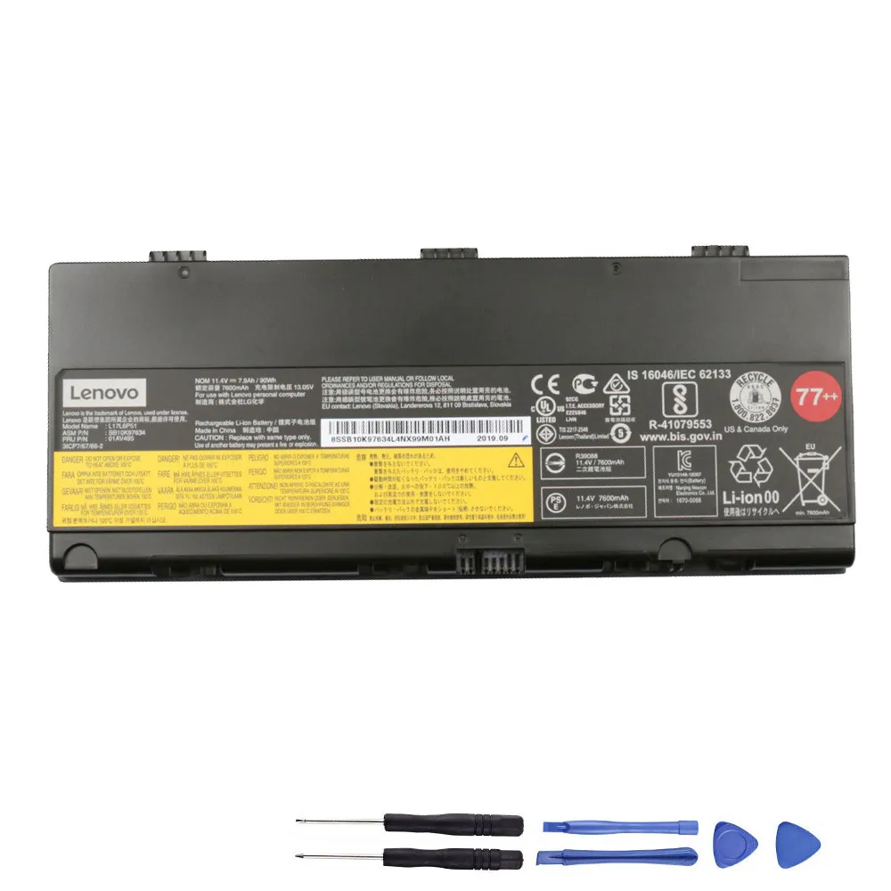 90Wh Lenovo L17L6P51 Akku Battery
