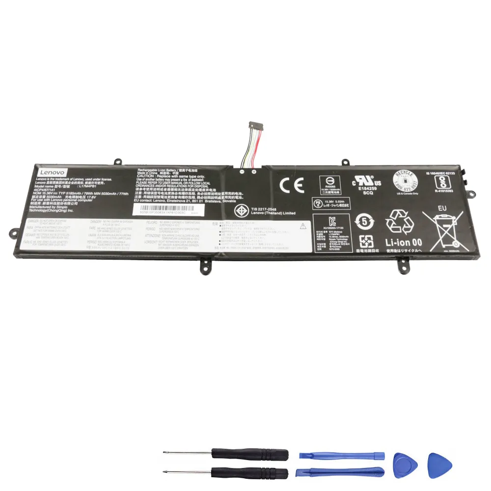 79Wh Lenovo L17M4PB1 Akku Battery