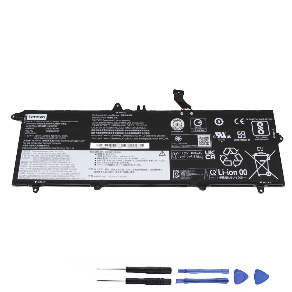 57Wh Lenovo L18M3PD1 Akku Battery